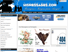 Tablet Screenshot of hi5messages.com